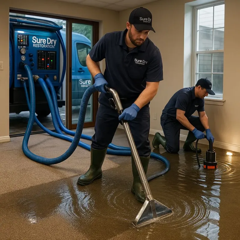 Water Extraction and Removal process in Lineville, AL